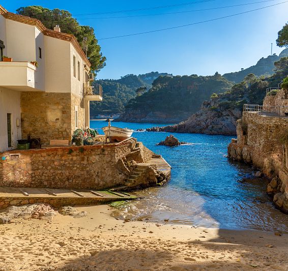 Camino de Ronda Sur de Begur: Aiguablava, Fornells y Platja Fonda